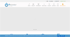 Desktop Screenshot of irecoverydata.com